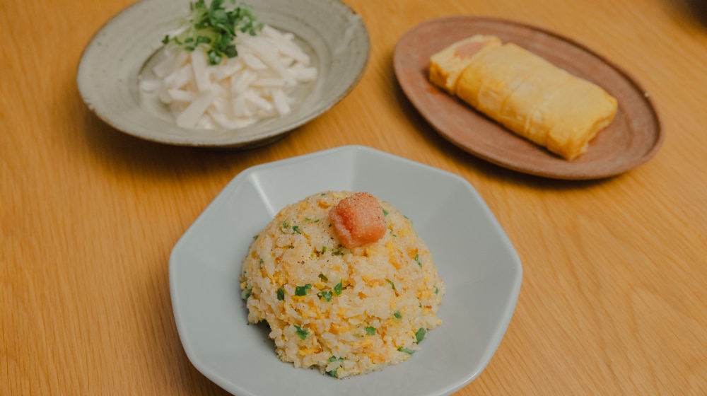 明太子づくしの三品セット